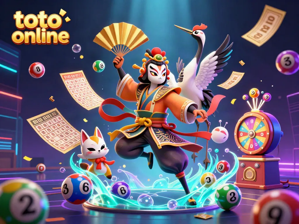 Engage with toto online gaming featuring colorful lottery elements and dynamic characters.